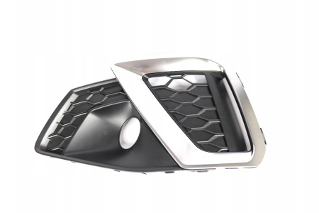 Заглушка (решетка) в бампер передний Audi A4 B9 (2015-) 00439131