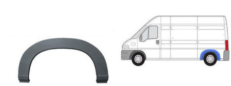 Арка задняя левая Citroen Jumper (1994-2006) P740130