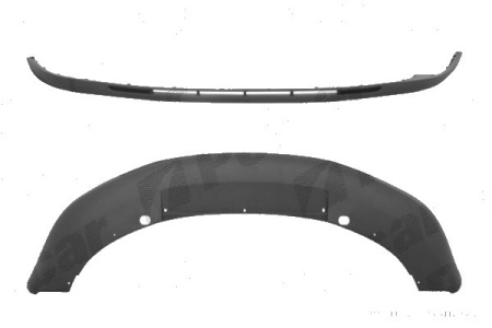 Юбка бампера переднего Skoda Octavia A5 (2004-2013) 692225