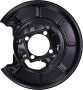 Кожух защитный тормозного диска Mercedes B W245 (2005-2011) 3506877