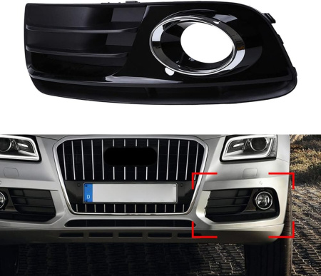 Заглушка (решетка) в бампер передний Audi Q5 8R (2008-2017) 0039915