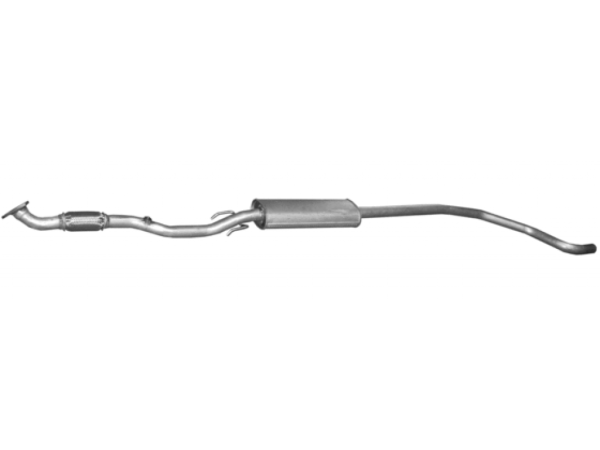 Глушитель Opel Corsa D (2006-2014) 17340