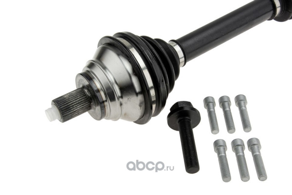 Полуось передняя левая (приводной вал, шрус) Volkswagen Golf Plus (2005-2014) NPWVW032