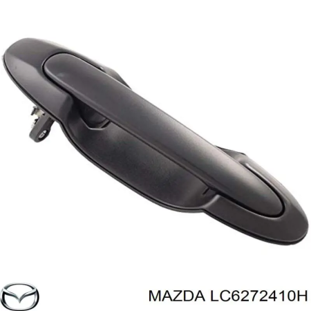 Ручка наружная задняя правая Mazda MPV (1999-2006) 4579Z44A