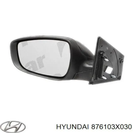 Зеркало наружное левое Hyundai Elantra MD (2010-2016) 31661017