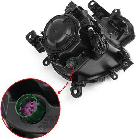 Фара левая Jeep Cherokee KL (2013-2023) 20500127