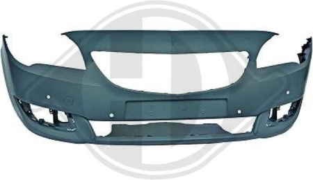 Бампер передний Opel Meriva (2010-) OP04090BB