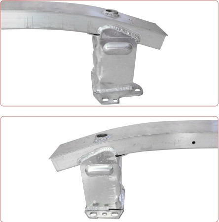 Усилитель бампера переднего Audi A8 D4/4H (2010-2017) 0037940