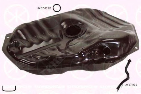 Бак топливный Mazda 626 GC (1982-1987) 3437006