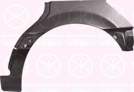 Арка задняя левая Volkswagen Passat B3 (1988-1993) 9537581