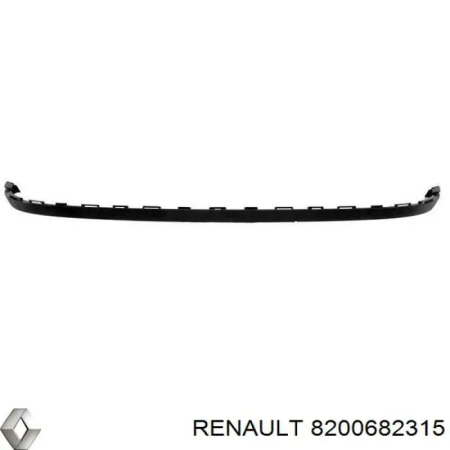 Юбка бампера переднего Renault Clio (2005-2012) 6033225