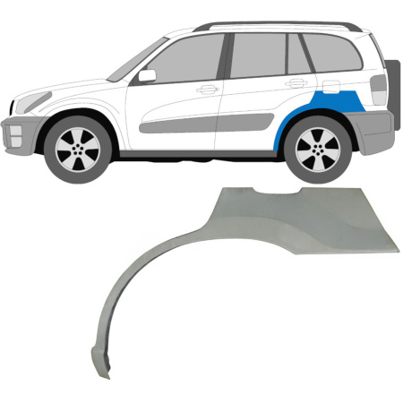 Арка задняя левая Toyota RAV4 (2000-2006) 81468315