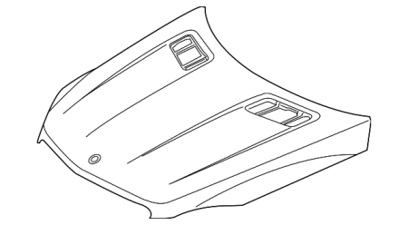 Капот Mercedes GL X166 (2012-2016) 3556281