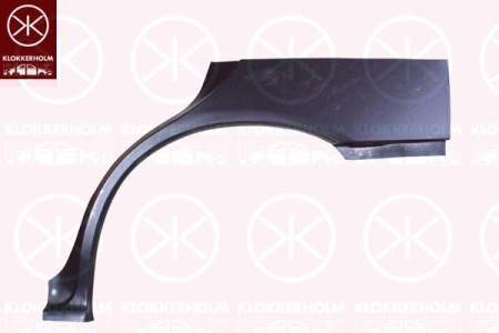 Арка задняя левая Subaru Impreza (1992-2000) 6731581