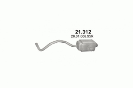 Глушитель Renault Scenic (2009-2016) 21312