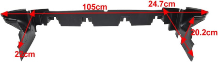 Дефлектор радиатора Land-Rover Discovery Sport (2014-2019) 6424211