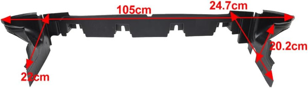 Дефлектор радиатора Land-Rover Discovery Sport (2014-2019) 6424211