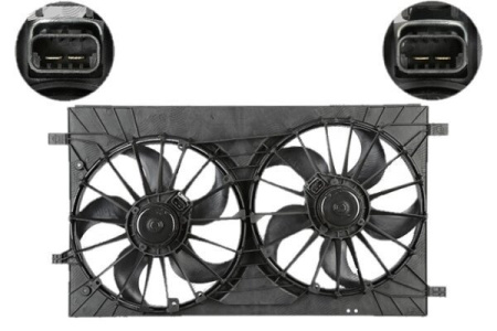 Вентилятор радиатора Jeep Patriot (2007-2016) 341523W1