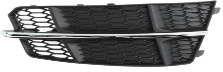 Заглушка (решетка) в бампер передний Audi A6 C7/4G (2011-2018) 0032917