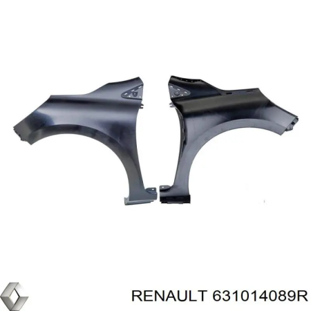 Крыло переднее левое Renault Clio (2012-) 60B101
