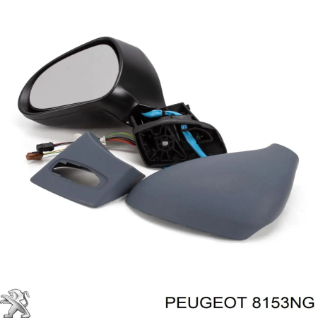 Зеркало наружное левое Peugeot 308 T7 (2007-2015) 55191011