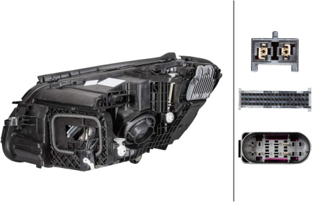 Фара правая Mercedes C W205 (2014-) 35100122