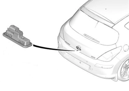 Кнопка открытия багажника Citroen C2 (2003-2009) 2308P90