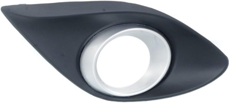 Заглушка (решетка) в бампер передний Mazda 2 (2007-) 3421926