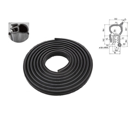 Уплотнитель Volkswagen Transporter T6 (2015-2023) 9568UD