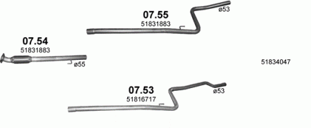 Глушитель Opel Combo D (2011-2017) 755
