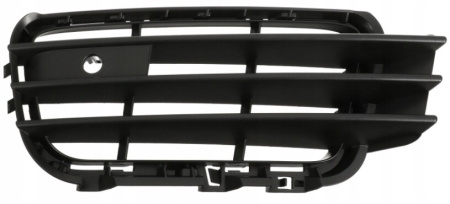 Заглушка (решетка) в бампер передний Volkswagen Touareg (2010-2018) 9586922