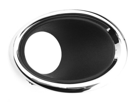 Заглушка (решетка) в бампер передний Nissan Qashqai (2013-) 1618992