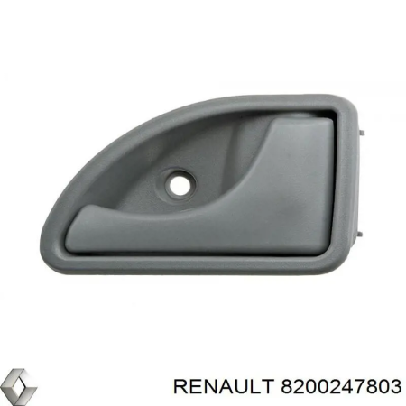 Ручка внутренняя передняя правая Renault Kangoo (1998-2007) 6060ZW44G