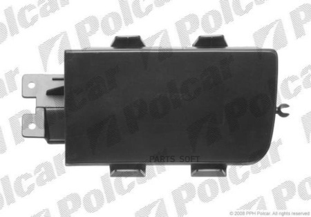 Заглушка (решетка) в бампер передний BMW 5 E34 (1987-1996) 2015272