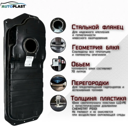 Бак топливный Kia Sorento (2002-2009) PFT-28LKSE1