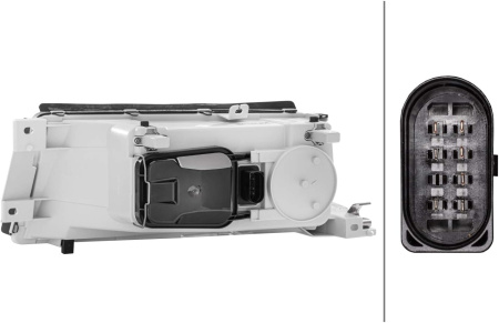 Фара правая Skoda Octavia Tour (1996-2010) 75200144