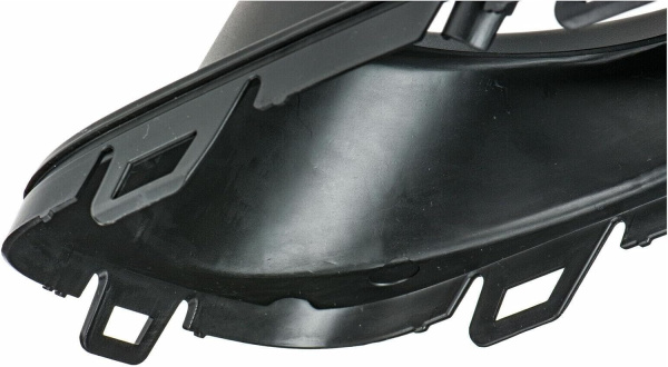 Заглушка (решетка) в бампер передний Volkswagen Tiguan (2007-2016) 9548918