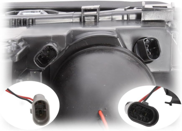 Фара правая BMW 3 E46 (1998-2006) 00610142