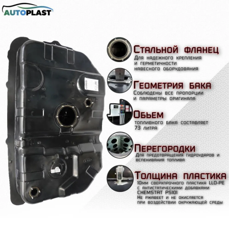 Бак топливный Kia Carnival (1998-2006) PFT-109KCKS1