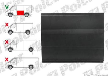 Боковина кузова левая Ford Transit (2000-2013) 324783111 Боковина кузова левая Ford Transit (2000-2013) 324783111