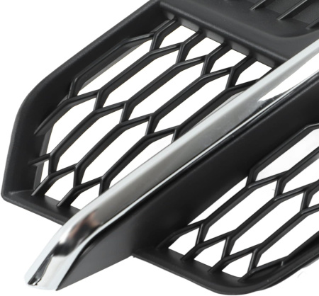 Заглушка (решетка) в бампер передний Audi A6 C7/4G (2011-2018) 0032917