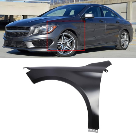 Крыло переднее левое Mercedes CLA C117 (2013-2019) BZ10076BL