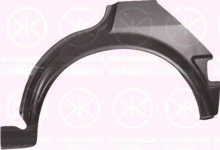 Арка задняя левая Nissan Micra K10 (1982-1992) 1604581