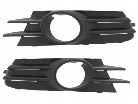 Заглушка (решетка) в бампер передний Volkswagen Scirocco (2008-) 9511274